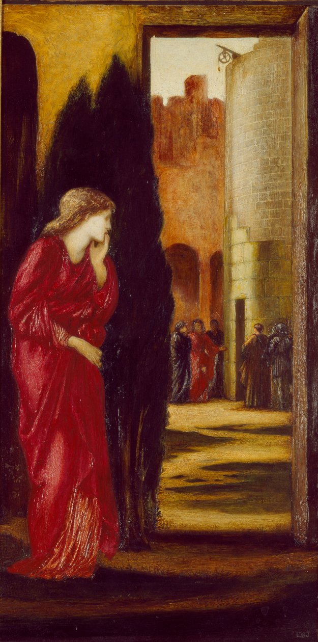 Danaë en de bronzen toren, 1872 door Sir Edward Coley Burne Jones