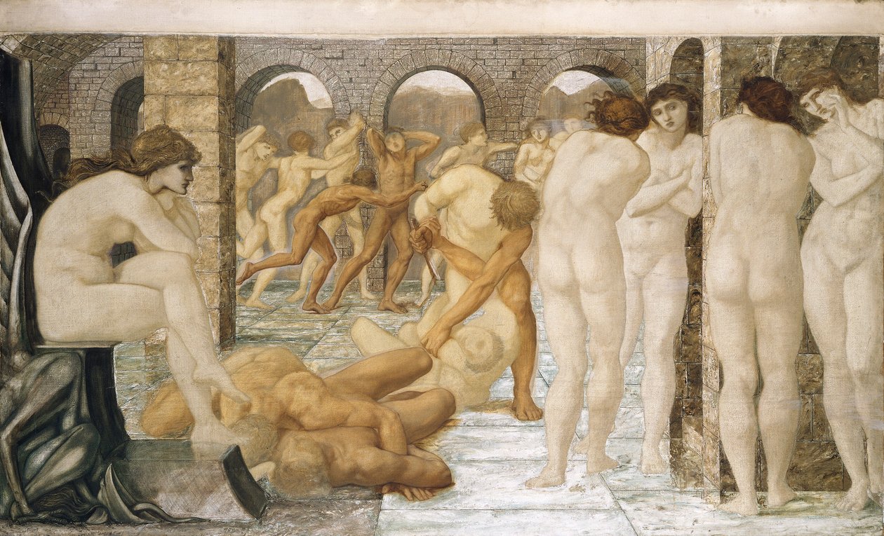 Venus Discordia door Sir Edward Coley Burne Jones