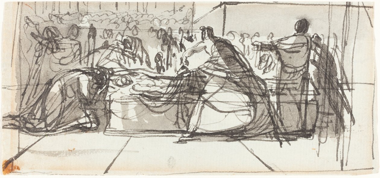 De Begrafenis van Christus door Sir George Hayter