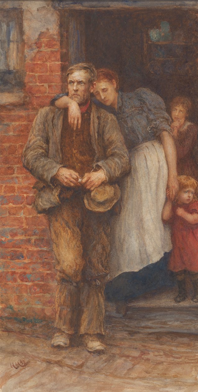 In staking door Sir Hubert von Herkomer