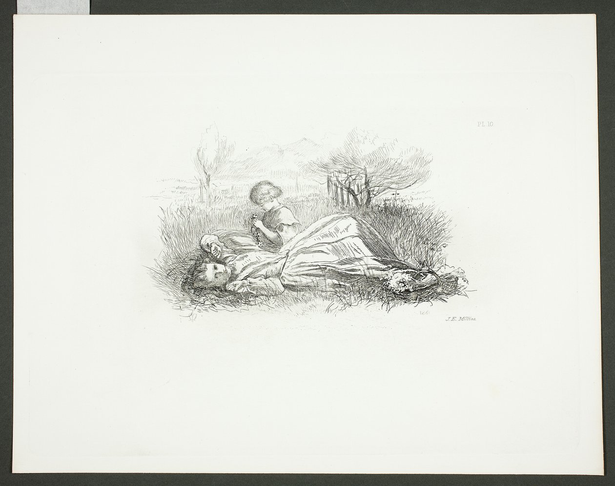 Zomer Indolentie door Sir John Everett Millais