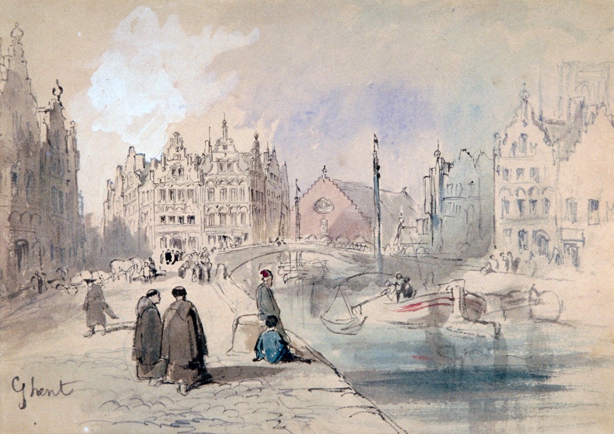 Gent, 1893 door Sir John Gilbert