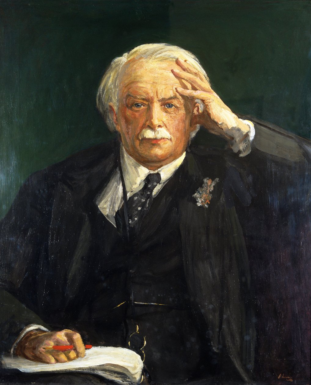 David, 1e Graaf Lloyd George door Sir John Lavery