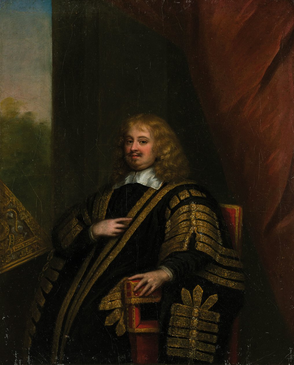 Portret van Sir Edward Hyde, 1e graaf van Clarendon 1609-1674 door Sir Peter Lely
