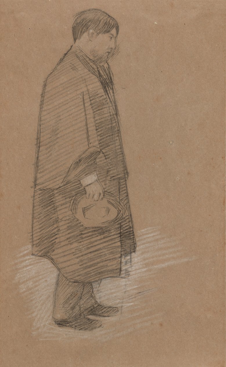 Portret van Charles Conder door Sir William Rothenstein