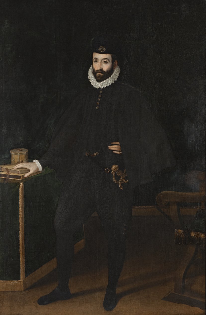 Portret van Groothertog van Toscane Francesco I de Medici 1541-1587 door Sofonisba Anguissola