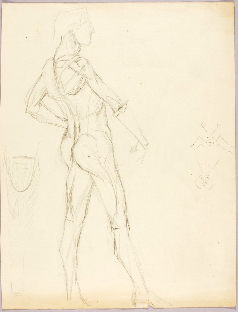 Anatomische studie door Solon H. Borglum