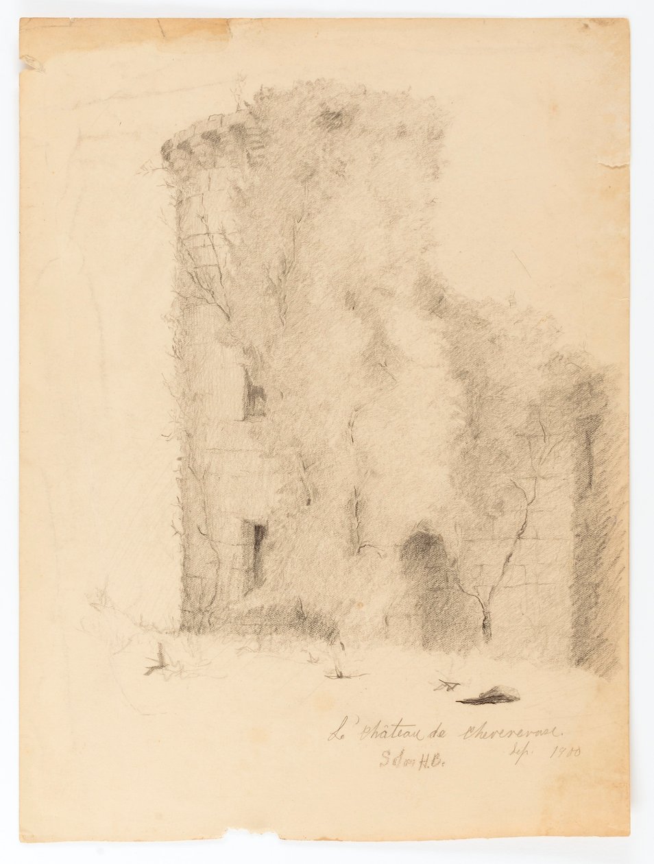 Kasteel van Chevenevase door Solon H. Borglum