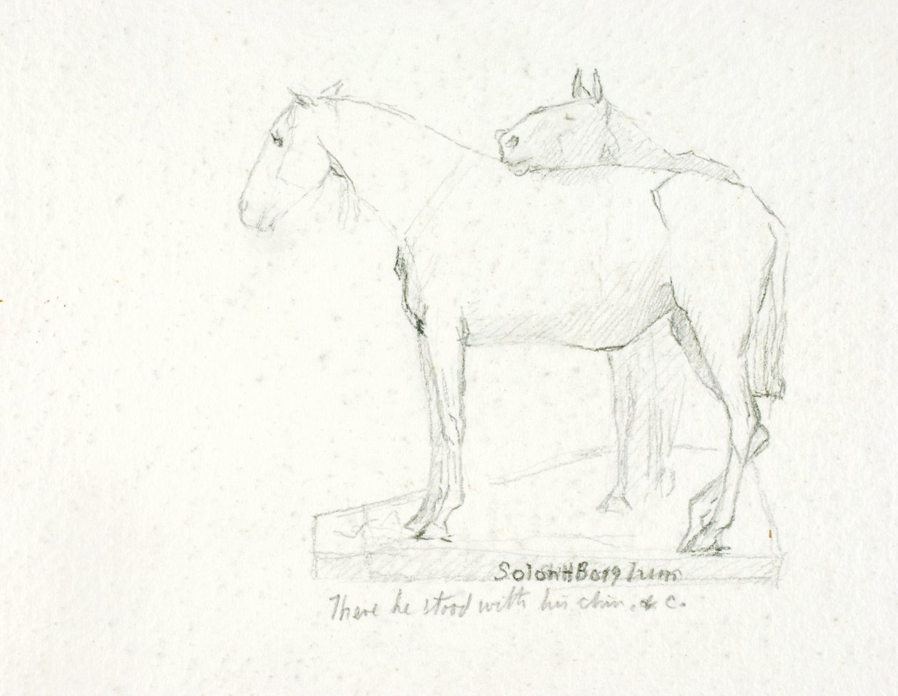 Sneeuwjacht door Solon H. Borglum