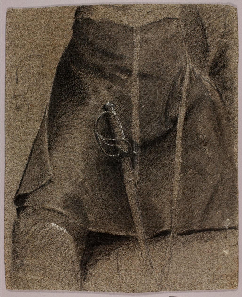 Studie voor ruitermonument door Solon H. Borglum