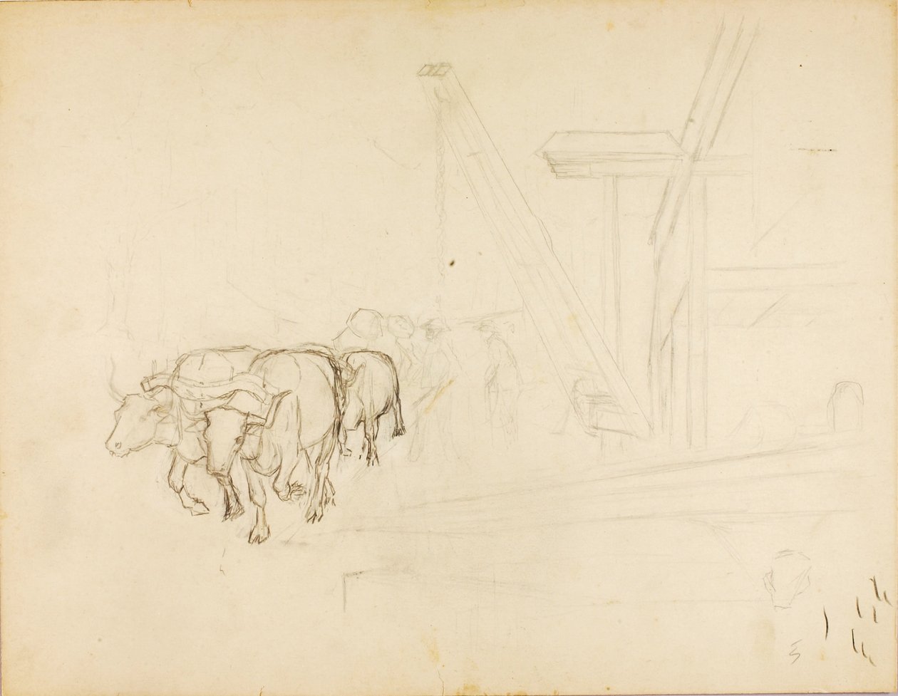 Zonder titel door Solon H. Borglum