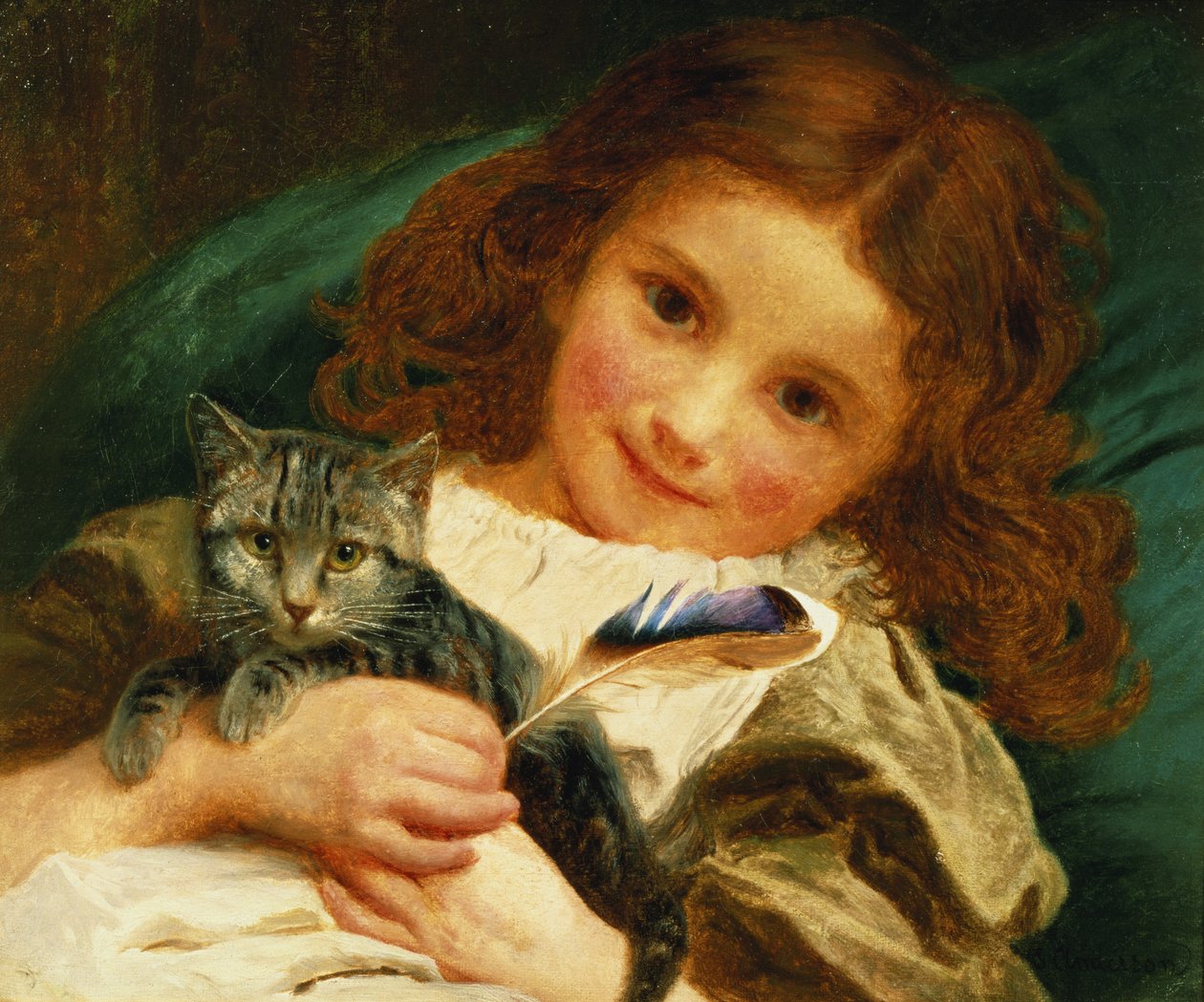 Wakker door Sophie Gengembre Anderson