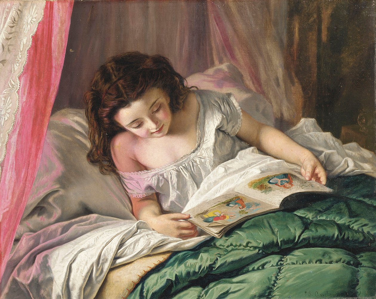 Leestijd door Sophie Gengembre Anderson