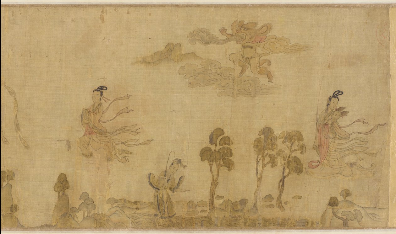 Nimf van de Luo-rivier, midden 12e tot midden 13e eeuw door Southern Song Dynasty Chinese School