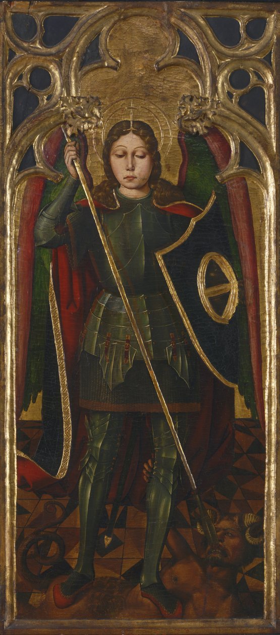 De Aartsengel Michaël door Spanish Juan Ximénez