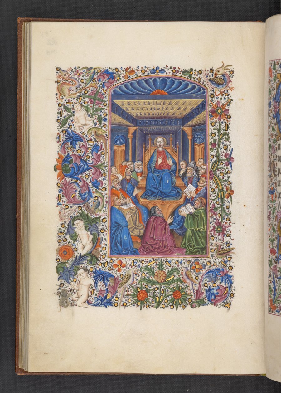 Christus tussen de Doktoren, uit een 