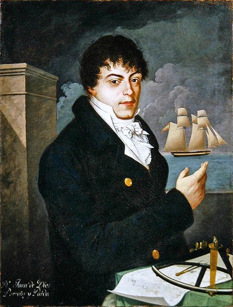 Portret van Don Juan de Dios Parreno y Pardo door Spanish School