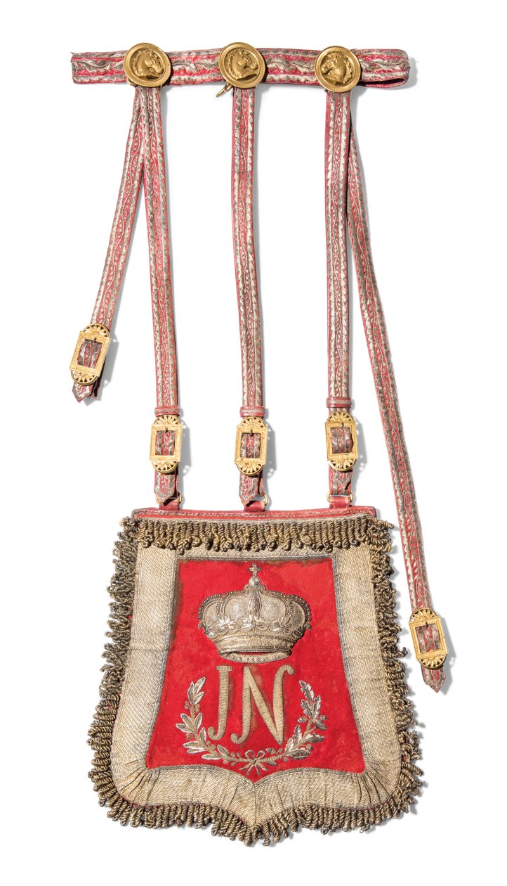 De sabretache van Joseph-Napoleon Bonaparte, koning van Spanje, voor 1813 door Spanish School