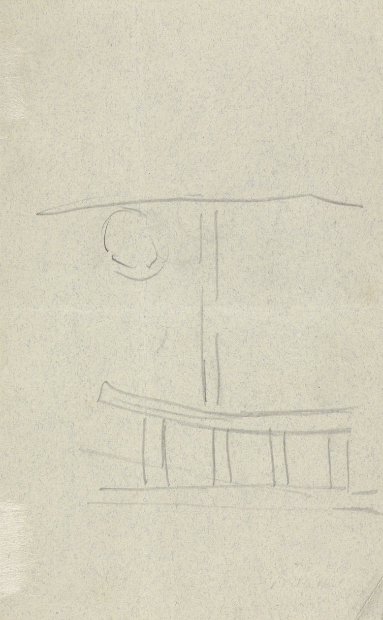 Ladder, voor de Cave of the Golden Calf door Spencer Frederick Gore
