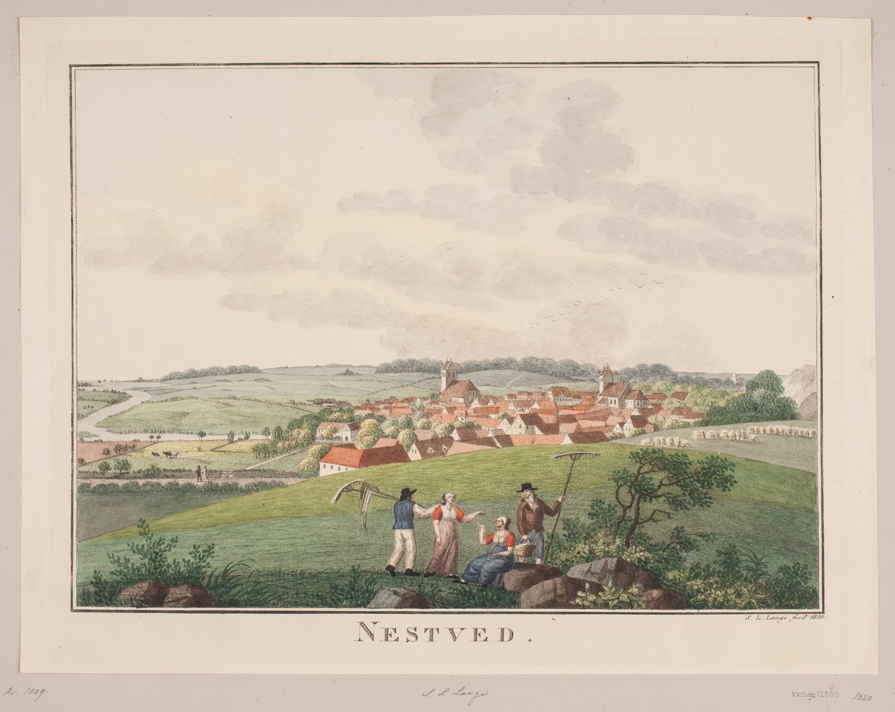 Næstved door Søren L. Lange