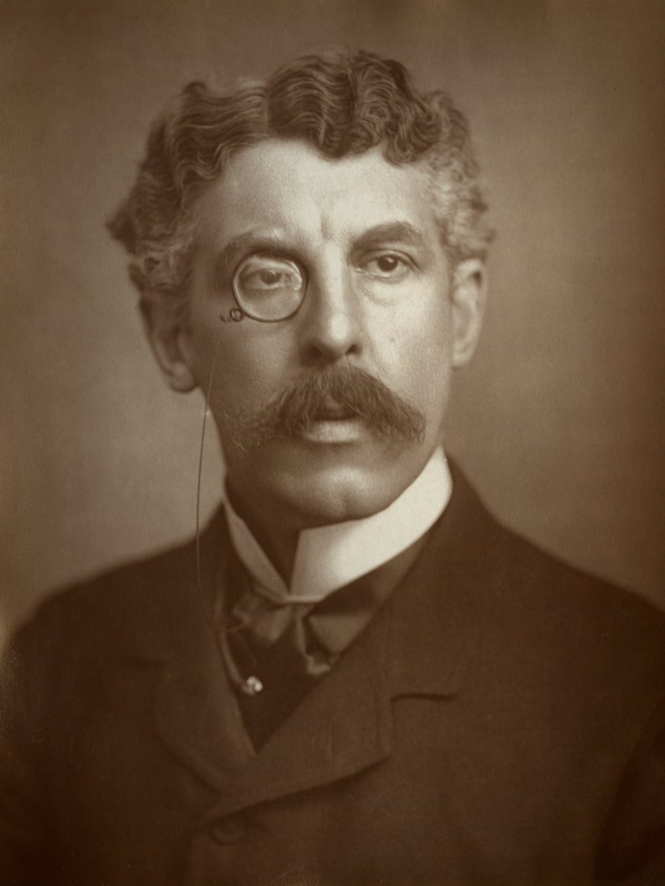 Squire Bancroft, Brits, acteur-manager, 1883 door St James