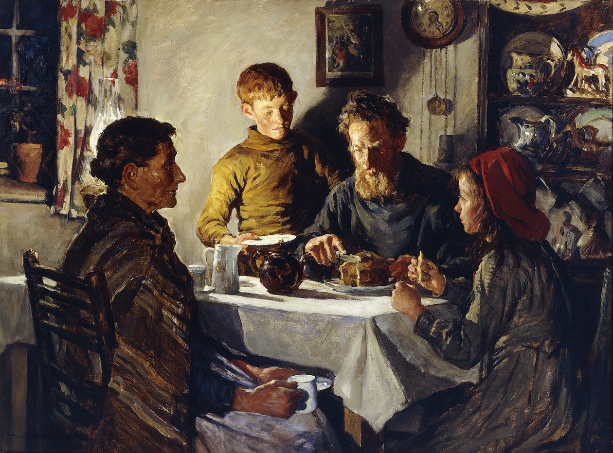 De saffraantaart door Stanhope Alexander Forbes