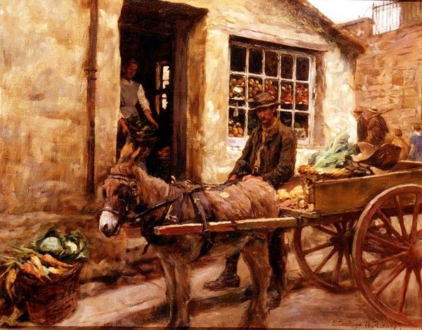 De Groentekar door Stanhope Alexander Forbes