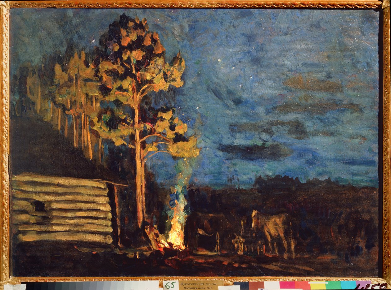 Lentenacht door Stanislav Joulianovitch Joukovski