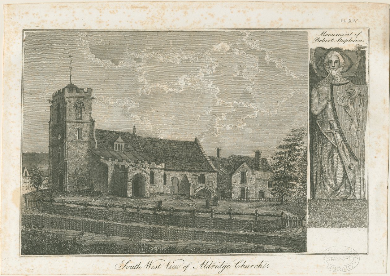 Aldridge Kerk door Stebbing Shaw
