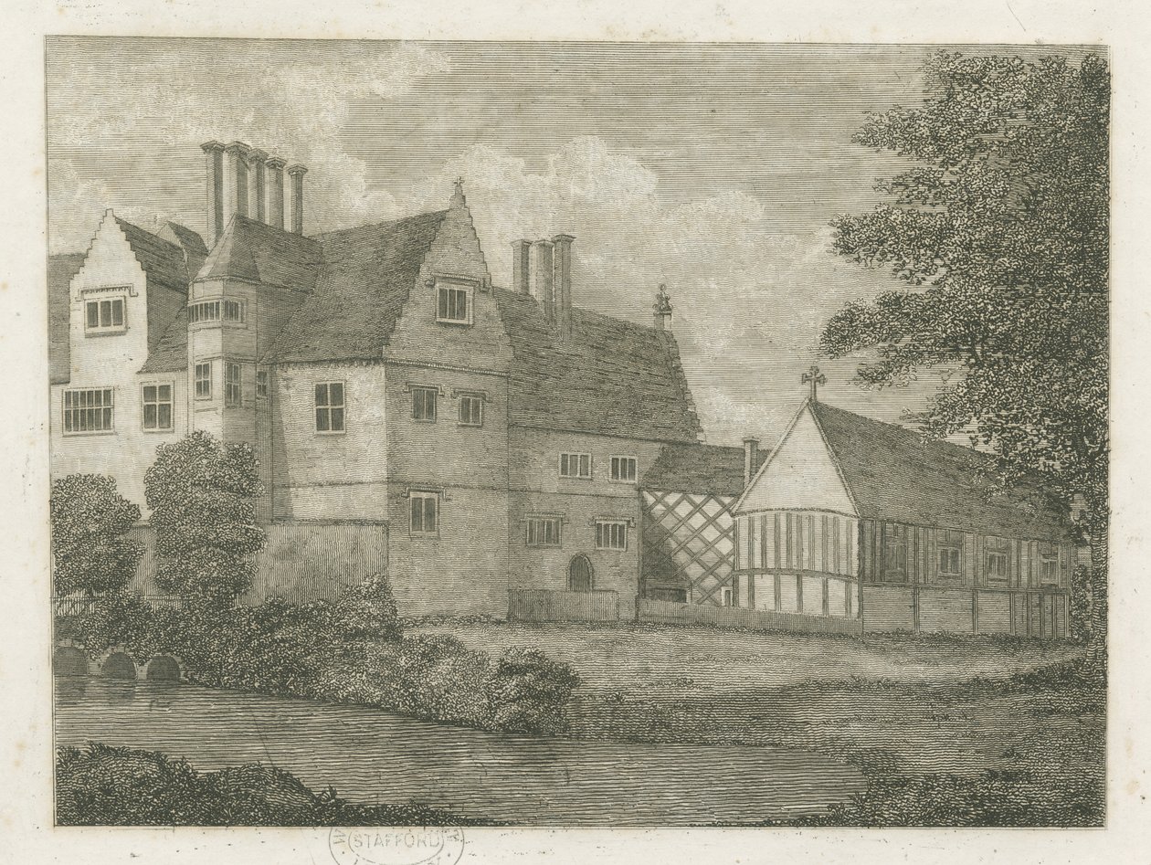 Brewood - Black Ladies Priory door Stebbing Shaw