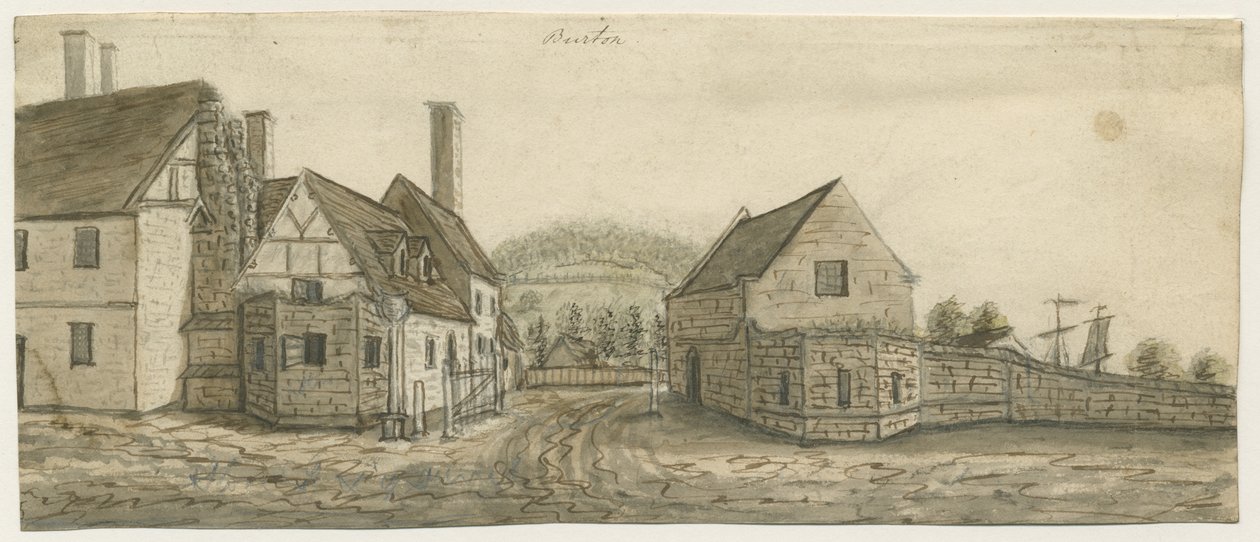 Burton-upon-Trent Abdij door Stebbing Shaw