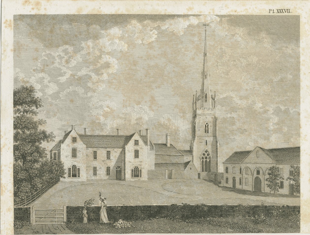 Clifton Campville Kerk door Stebbing Shaw