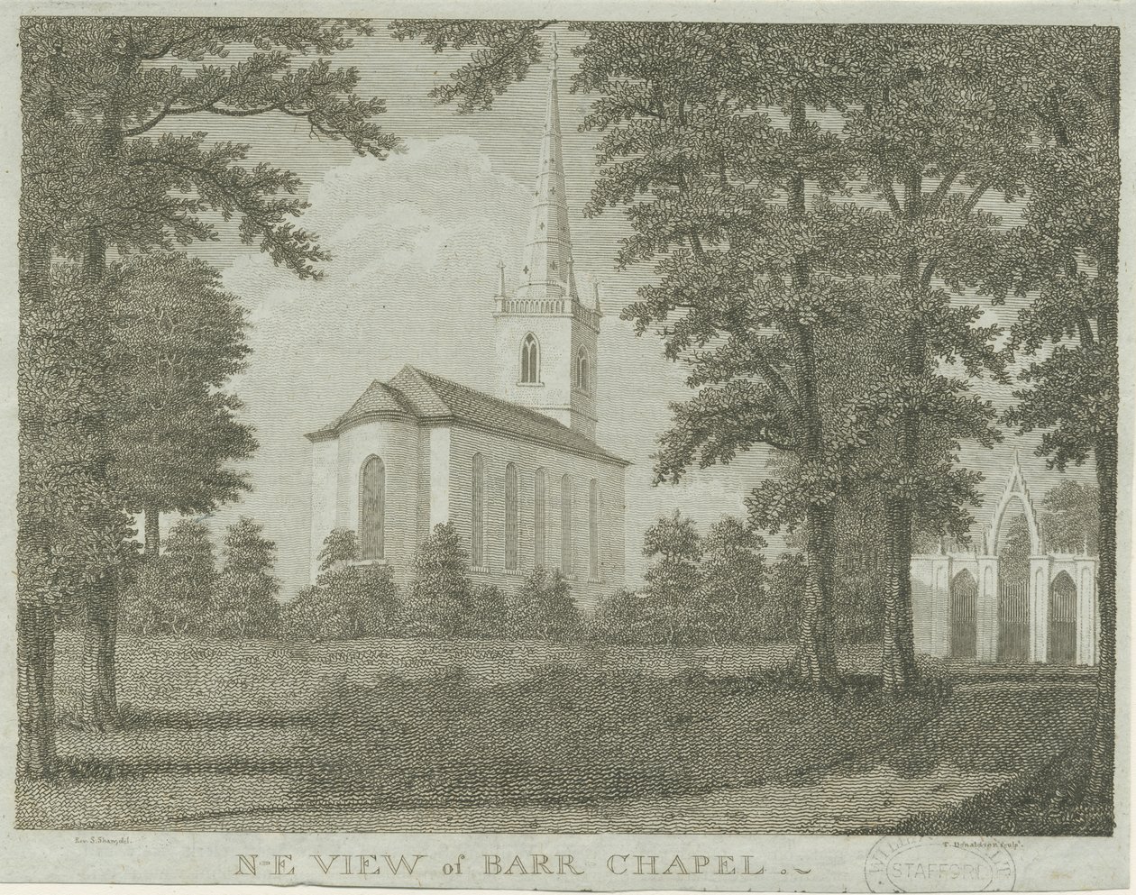 Great Barr Kapel door Stebbing Shaw