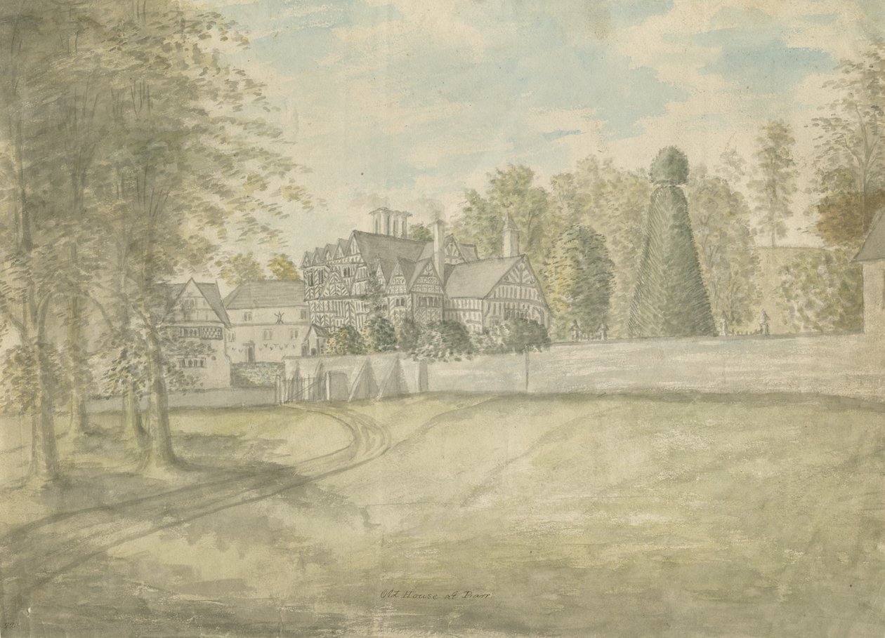 Great Barr Dorp - Oud Tudor Huis door Stebbing Shaw