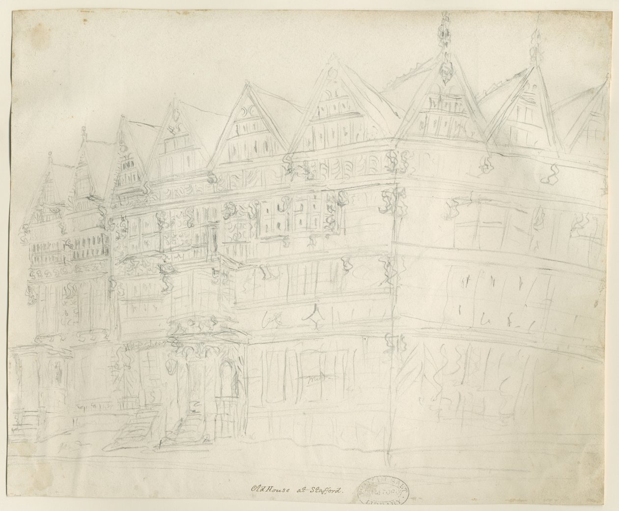 Stafford - Oude "High House" door Stebbing Shaw