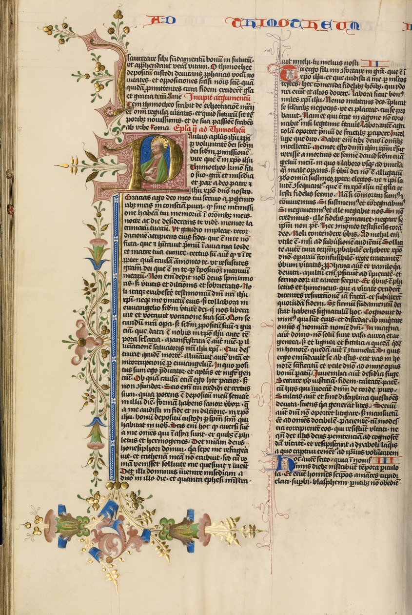 Oorspronkelijke P: Saint Paul door Stefan Lochner