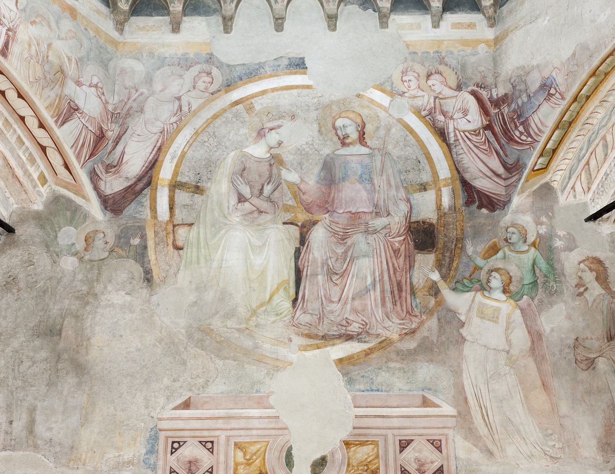 Verheerlijking van de Maagd, ca. 1335-45 door Stefano Fiorentino