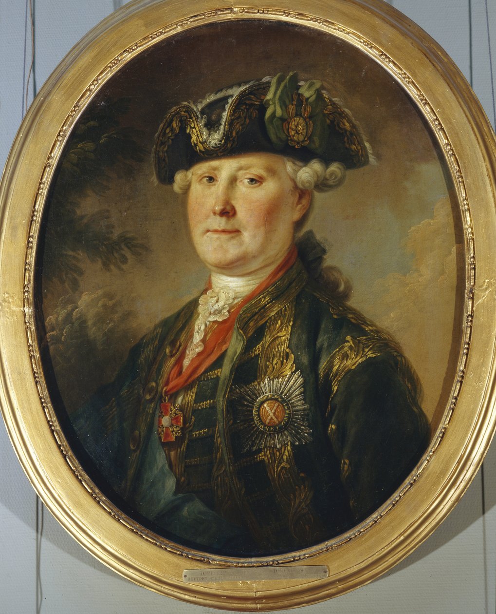 Portret van Semyon Kirillovich Naryshkin 1710-1775 door Stefano Torelli