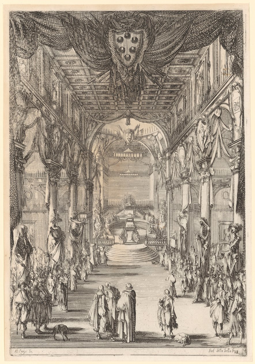 Rouwplechtigheden voor Francesco de