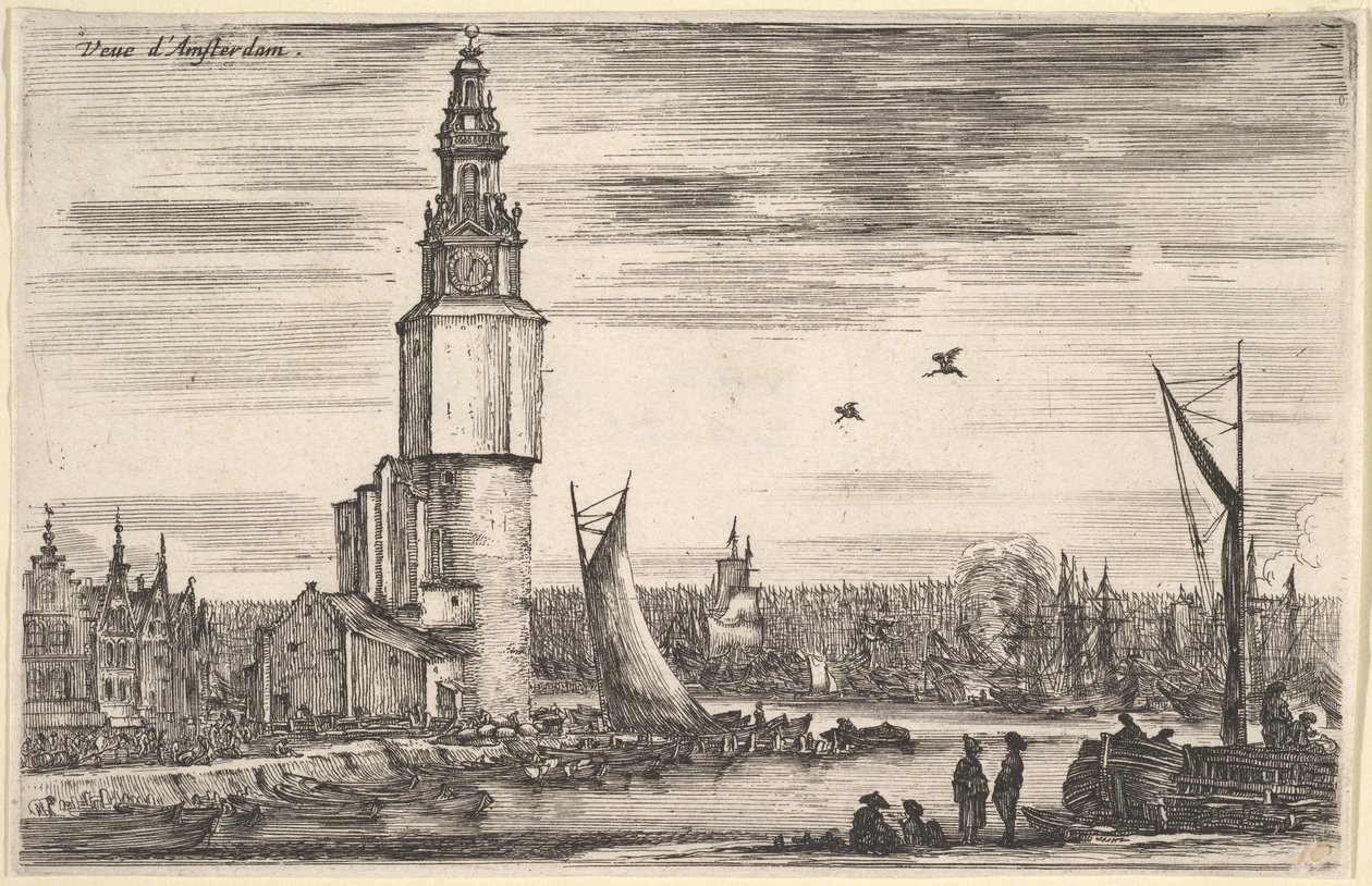 Gezicht op Amsterdam Vue d