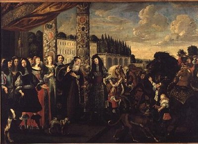 Vertrek van de verloren zoon, ca. 1662 door Stephan Kessler