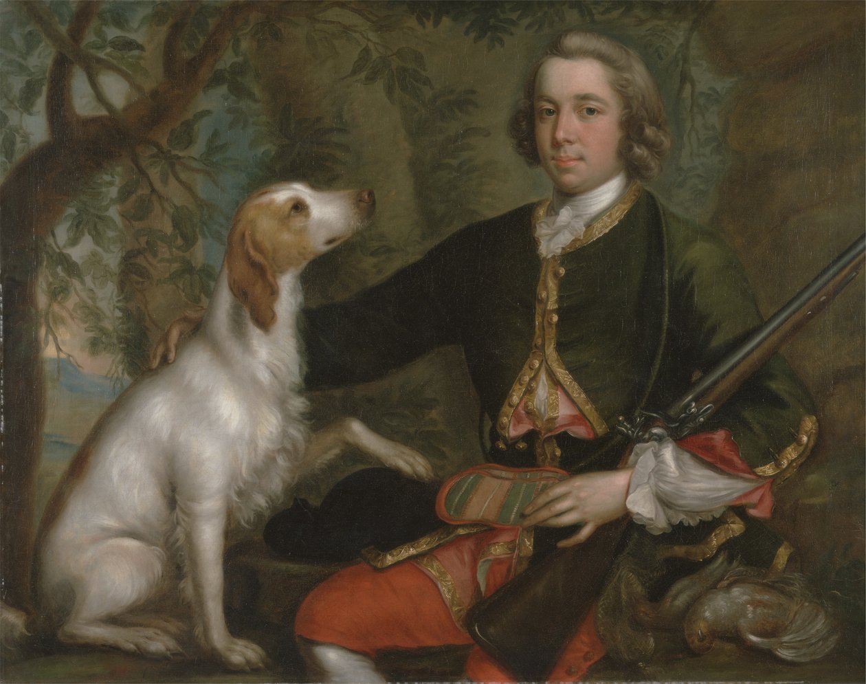 Windham Quin van Adare, Co. Limerick, Ierland, c.1745 door Stephen Slaughter