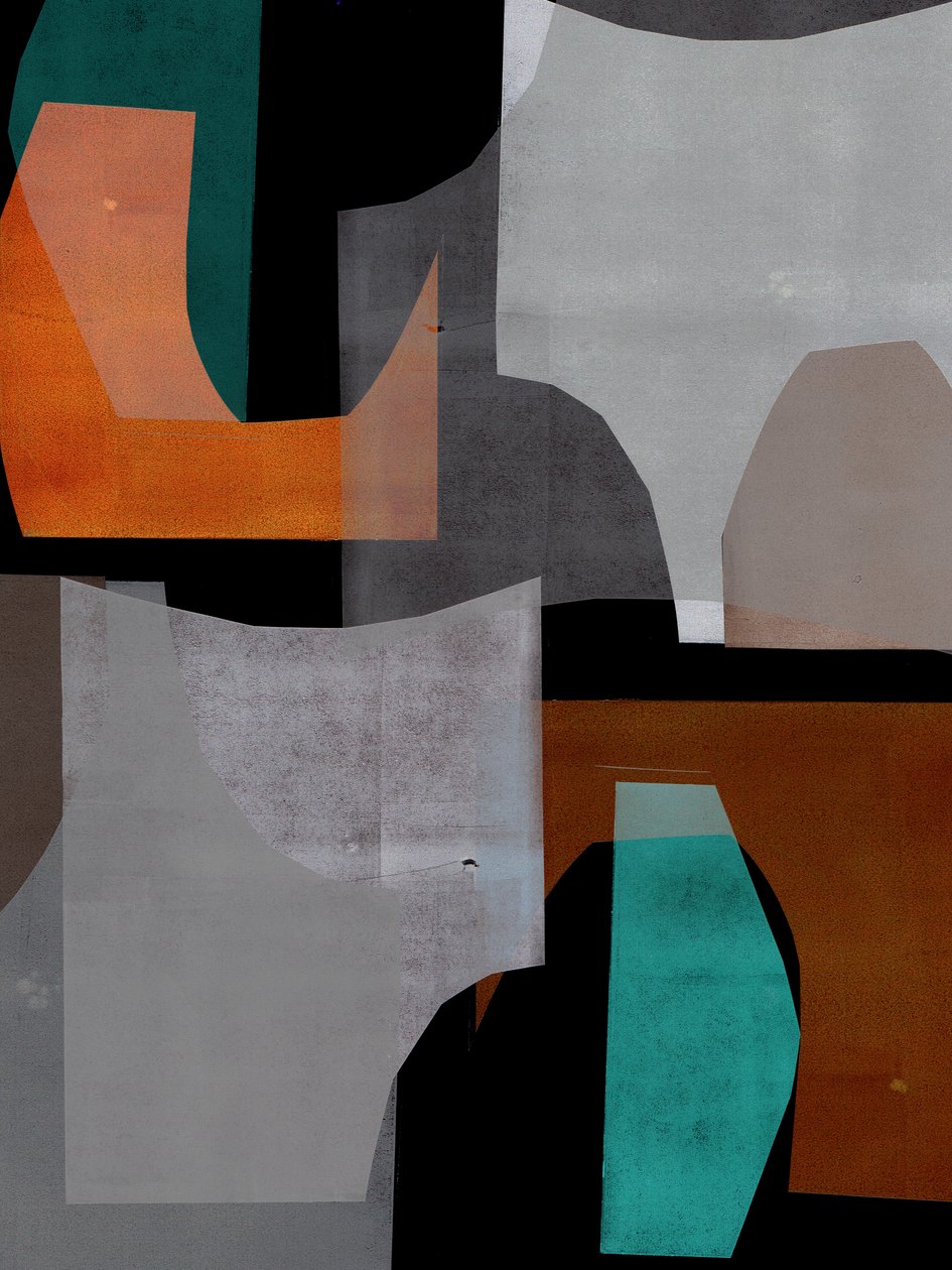 Monocollage V, 2019 (digitaal) door Stephen Dow