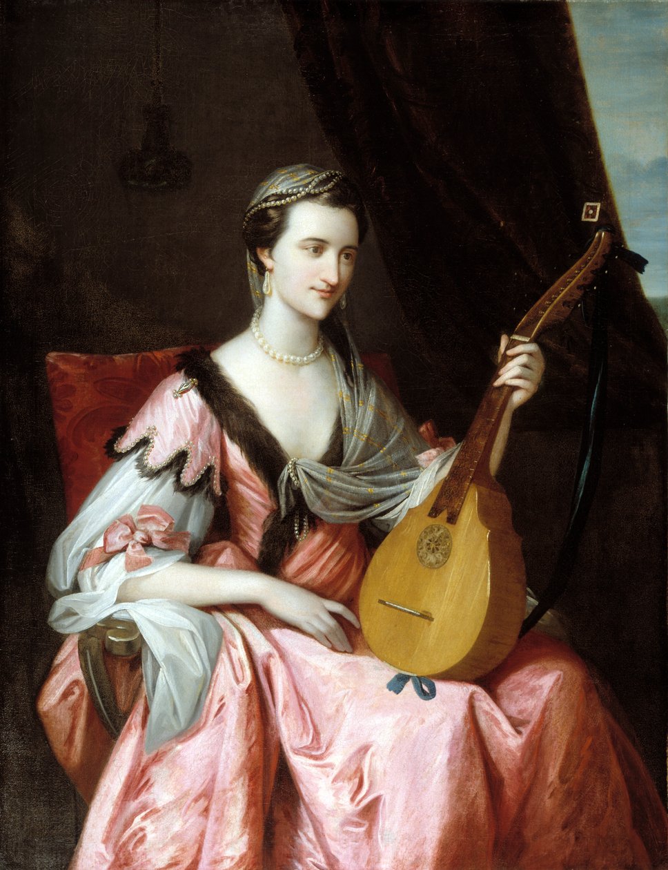Mary Hopkinson, ca. 1764 door Studio of Benjamin West