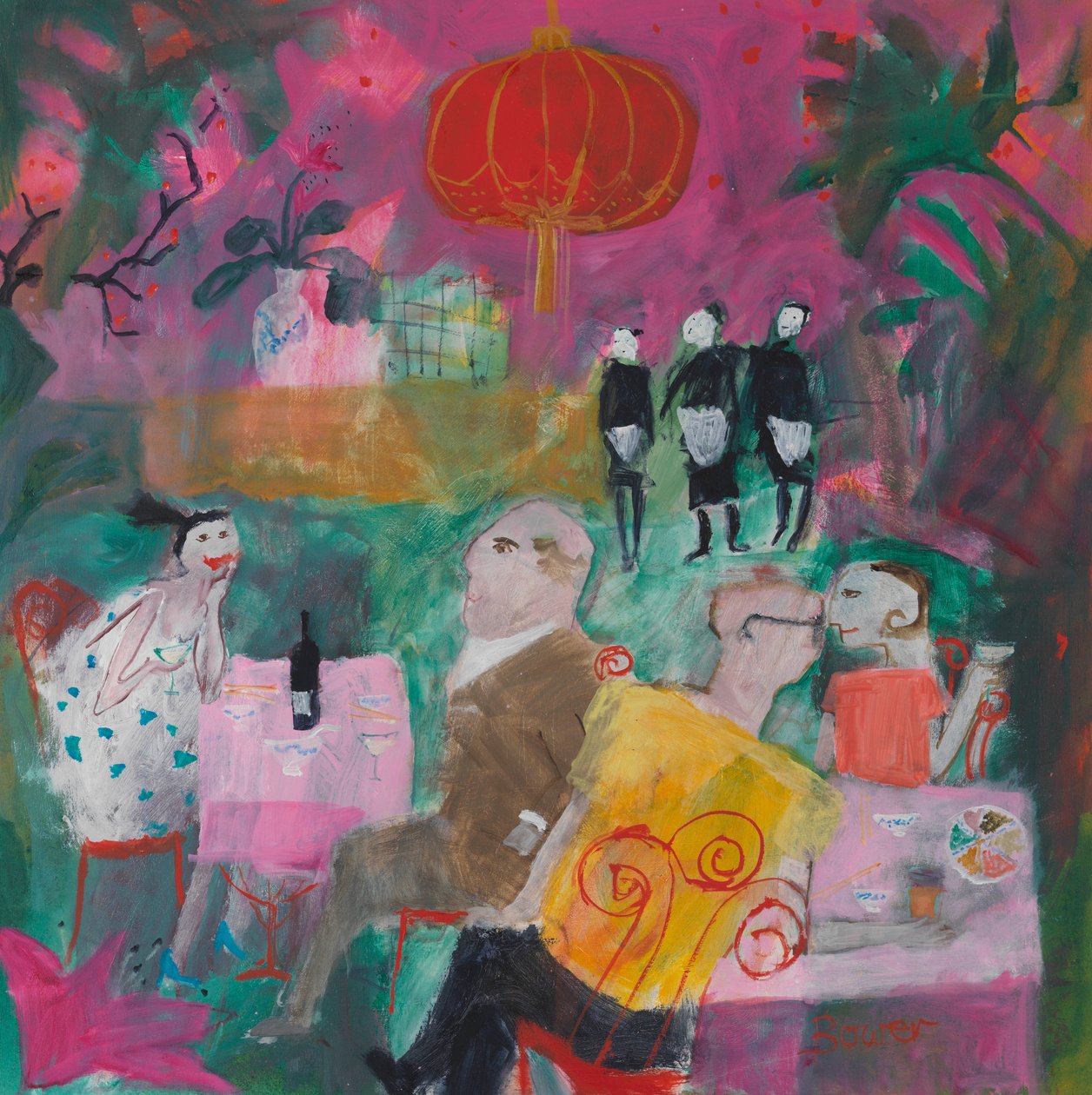 Uit voor een Chinees, 2011 door Susan Bower