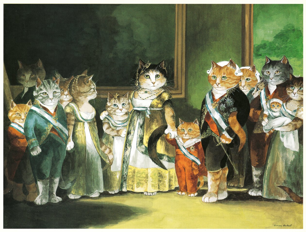 Illustratie uit The Cats