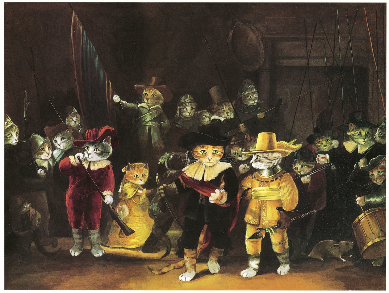Illustratie uit The Cats