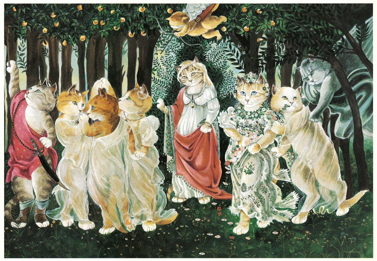 Illustratie uit The Cats