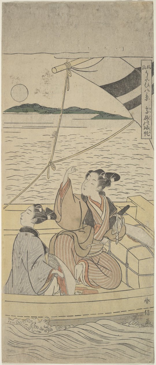 Haven van Takasago door Suzuki Harunobu