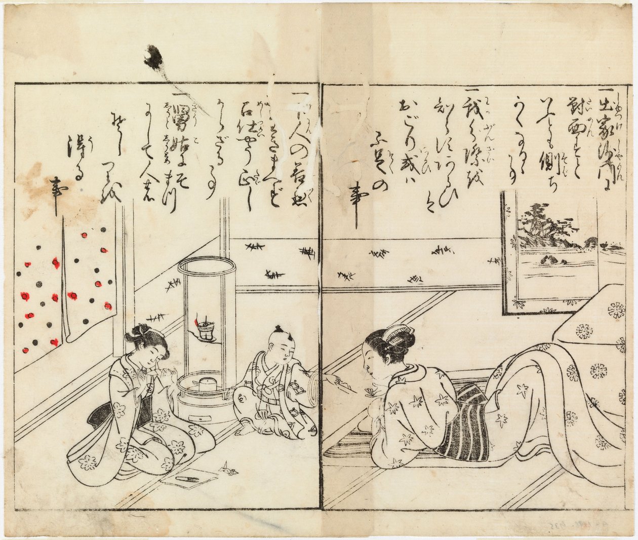 Zonder titel door Suzuki Harunobu